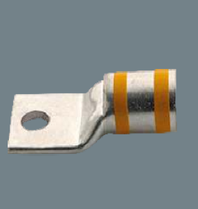 Copper Compression Lugs - One Hole Short Barrel